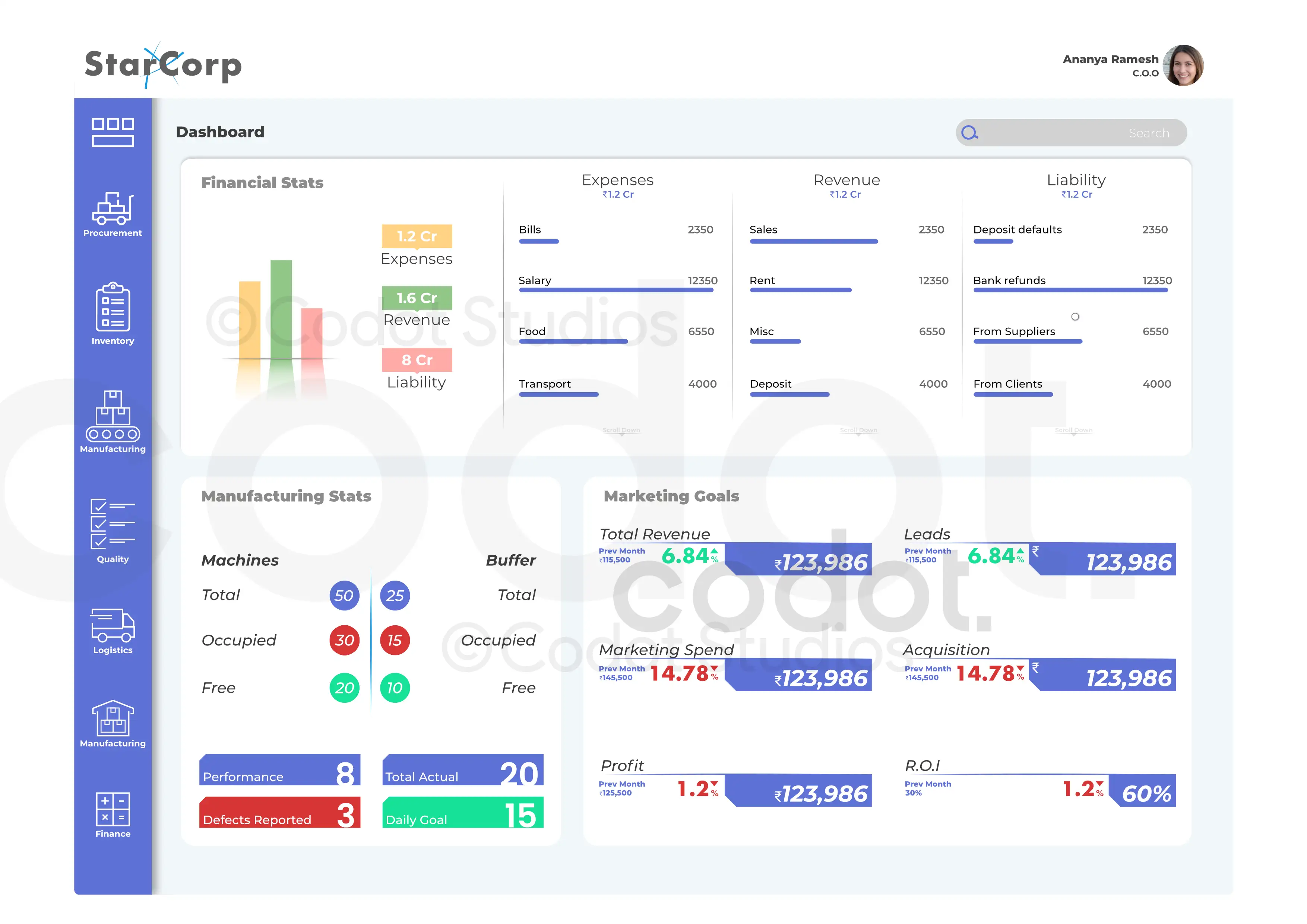 StarCorp App Screenshot