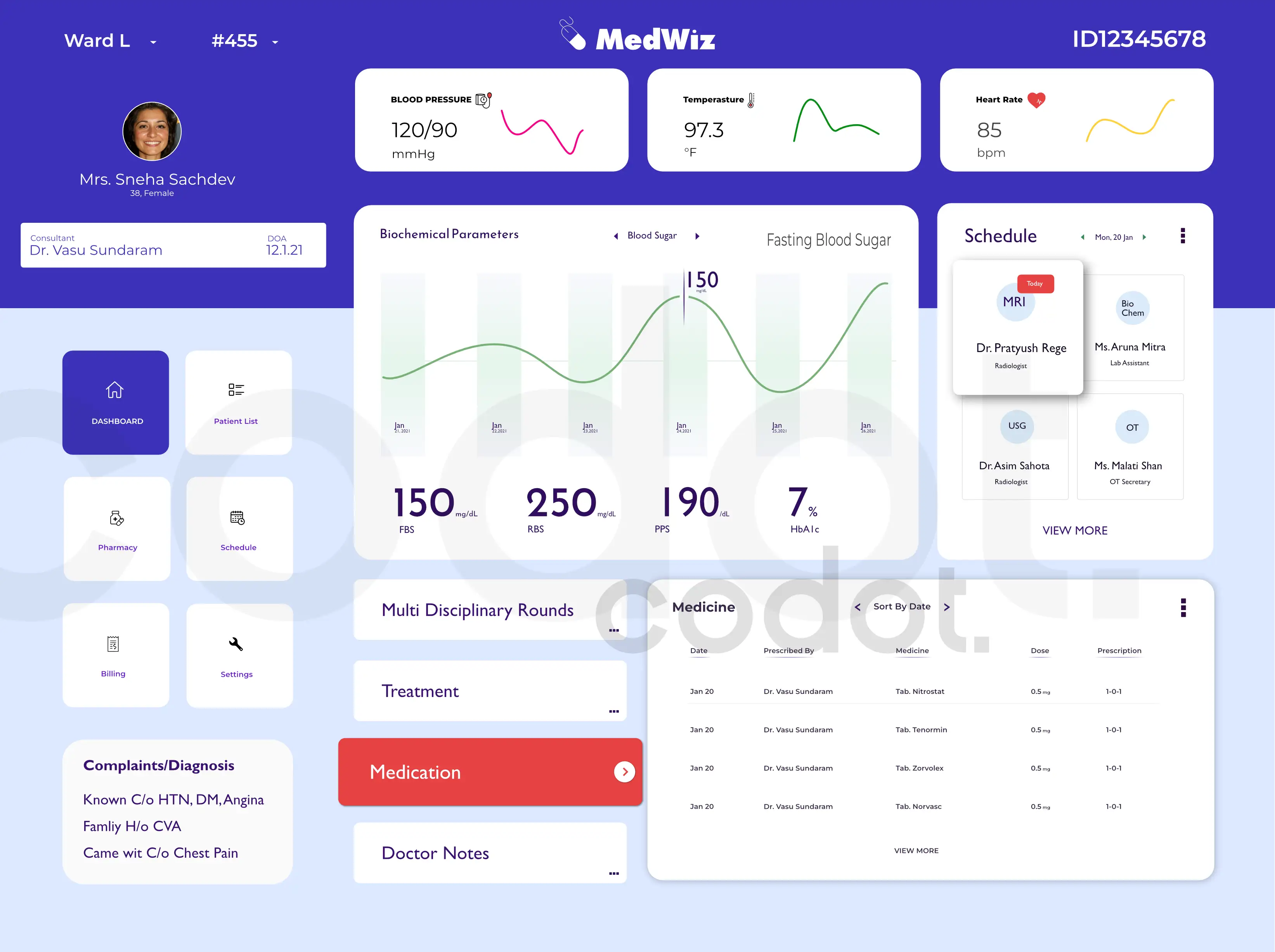 Hospital & Pharmacy Mangement System in bangalore